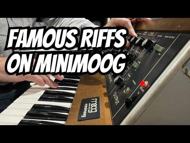 How to Program Minimoog Synth Sounds: Devo, Floyd, ELP & More