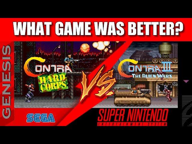 Contra Hard Corps vs Contra 3: Why The New One Is Better