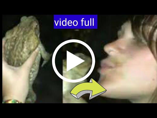 one girl one frog video | one girl one frog viral video | one girl one frog original video