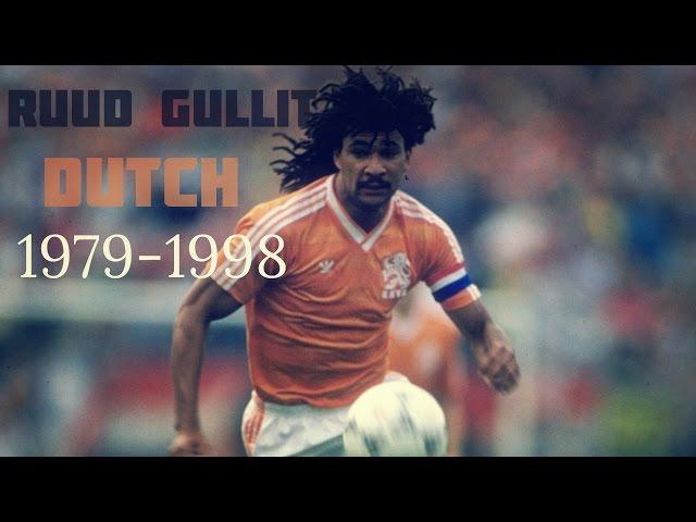 Ruud Gullit- Goals & skills- 1979/1998 dutch - HD