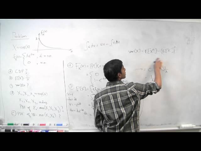 Mean & Variance of the Exponential