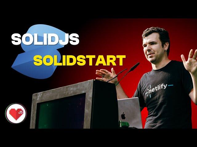 Ryan Carniato - SolidJS - SolidStart - DevWorld 2024