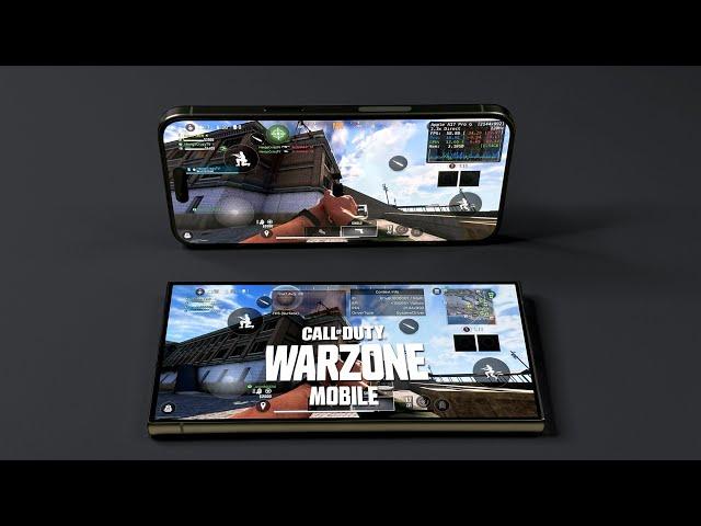 Peak Graphics Test! Galaxy S24 Ultra vs iPhone 15 Pro Max Warzone Mobile FPS Performance Review.