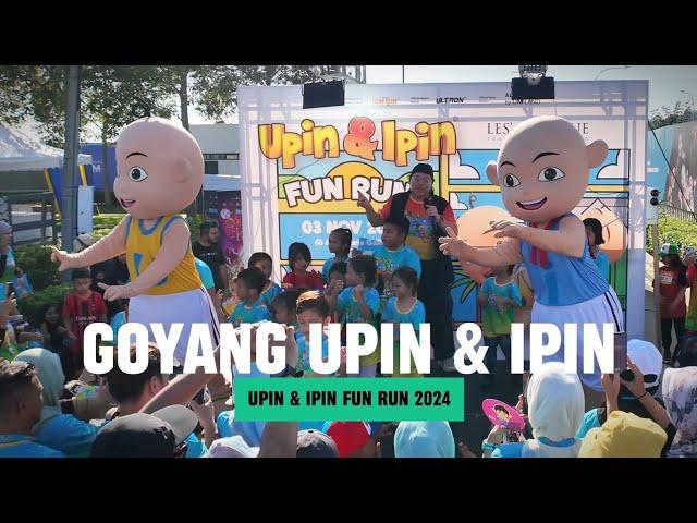 Goyang Upin & Ipin : UPIN & IPIN FUN RUN 2024 #lescopaque #upinipin