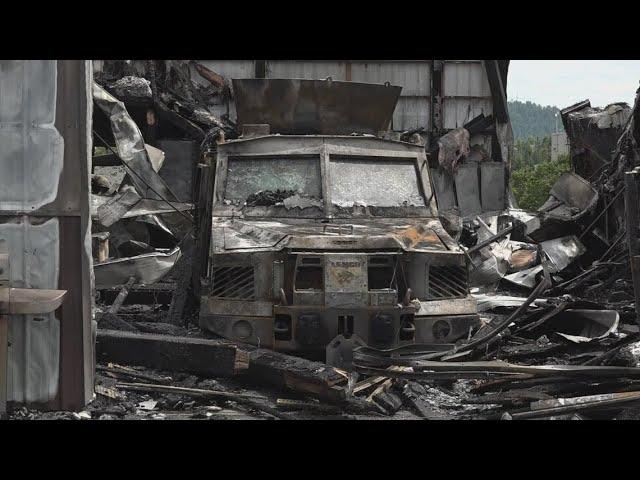 Coeur d'Alene Police building burns down early Sunday morning