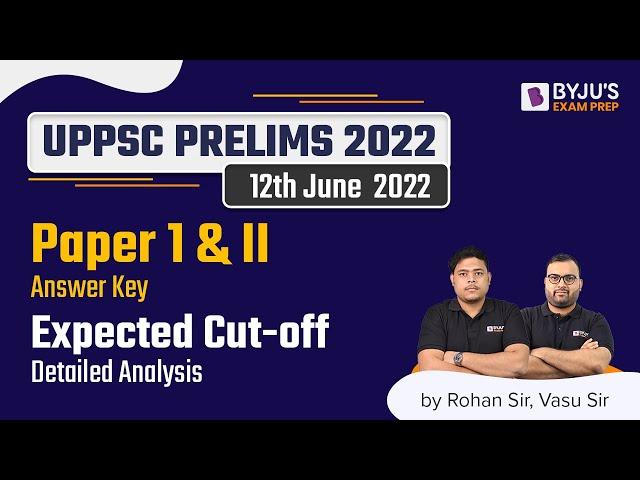 UPPSC Answer key 2022 All SETS  | UPPSC Exam Analysis and Questions Paper PDF 2022