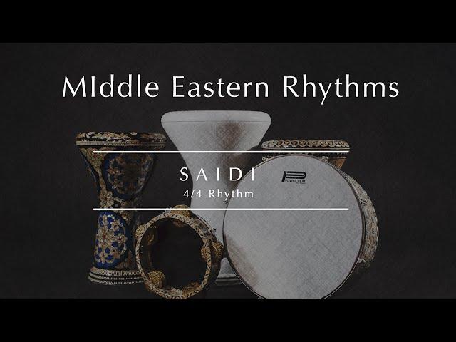 MIDDLE EASTERN RHYTHMS | SAIDI 4/4 Listen, Dance & Play + 30min