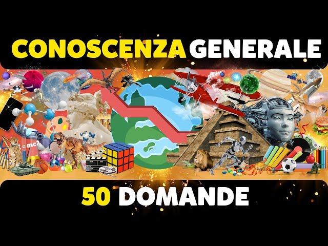 Conosci il Mondo? Quiz di Domande Generali!