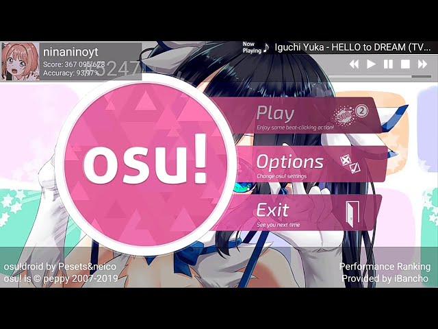 Top 5 Osu!Droid Anime Skin 2022