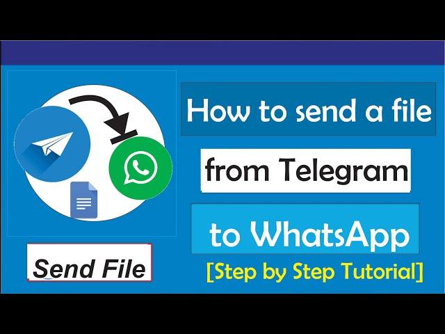 How to send a file from Telegram to WhatsApp