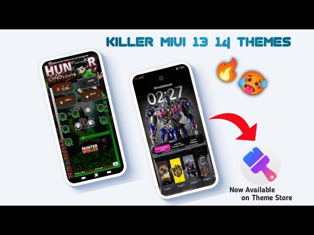 Premium MIUi 13 & 14 THEMES, SUPER HERO MIUI THEMES, New Dark MIUi Themes