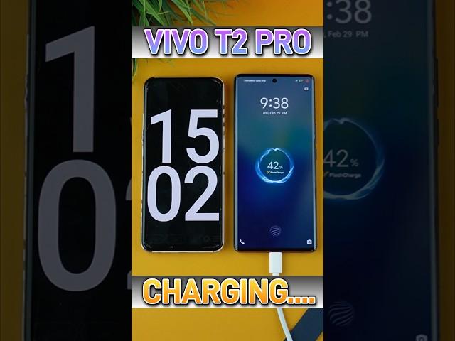 iQOO z7 pro / VIVO t2 pto full charged in  #shortsfeed #smartphone #ytshorts