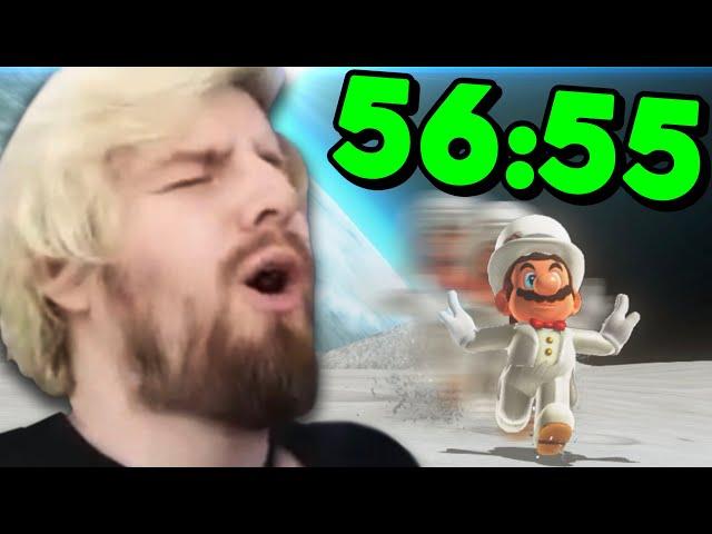 Reacting to the PERFECT Mario Odyssey speedrun...