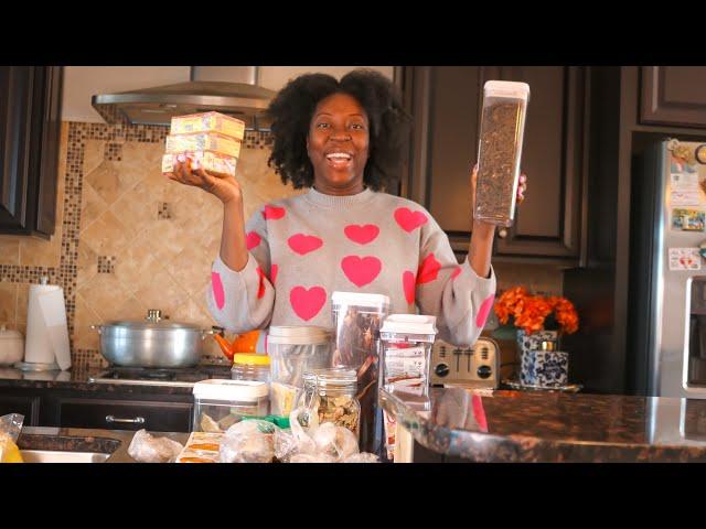 What my family & friends brought me back from Detty December in Ghana | Ghanaian food & spices haul