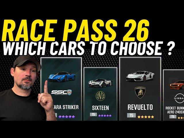 CSR2 Race pass 26 Which Car To Choose | Best Race Pass Cars