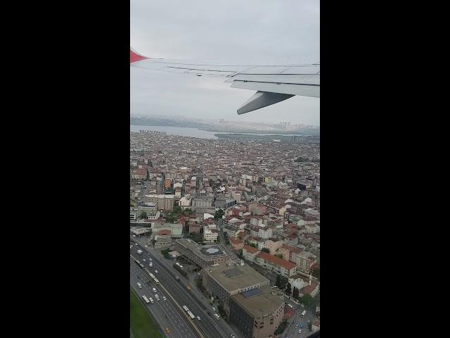 Take off from IST to BHX. Turkish Airlines May 2018