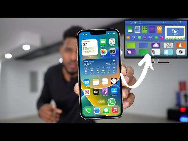 3 Maneras de conectar un iPhone a una TV