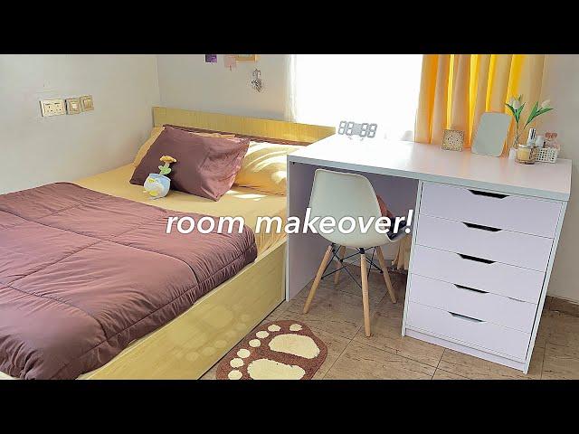 aesthetic room makeover | korean & pinterest style inspired!