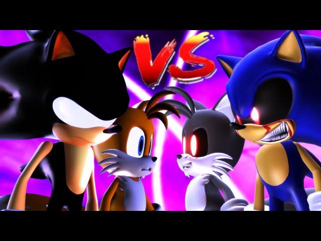 Dark Sonic V.S. Sonic.EXE - The Movie [Animation] ソニック v. ソニック