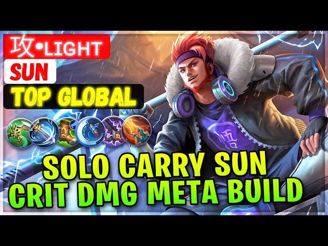 Solo Carry Sun, Critical Damage Meta Build [ Top Global Sun ] 攻•ʟɪɢʜᴛ - Mobile Legends Build