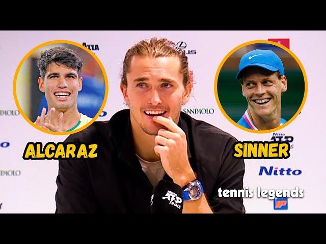 Alexander Zverev "Alcaraz & Sinner don't do THAT in 90% of time"