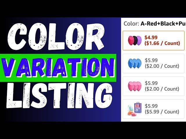 How To Create Variation Listing On Amazon | Bilal Ahmad