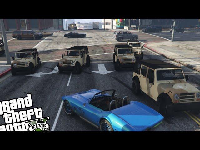 GTA 5 PC MOD'S - Five Star Army Wanted Level (Army Attacks at 5 Star Wanted Level)