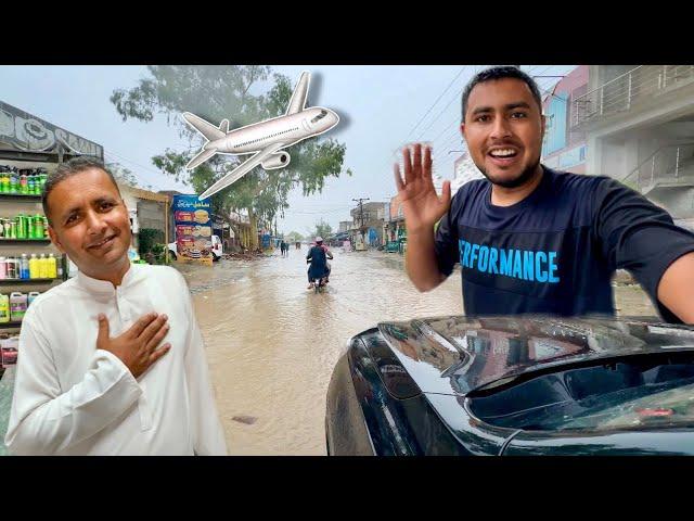 Tezz Baarish Mein Airport Jana Par Gaya ️