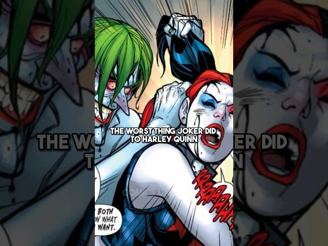 WORST Thing JOKER Did to Harley Quinn!!