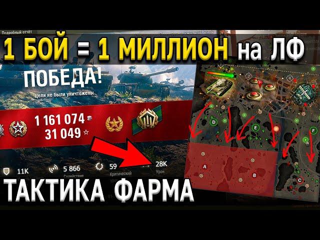 1000000 КРЕДИТОВ за БОЙ КАК ФАРМИТЬ на Линии Фронта World of Tanks 2021