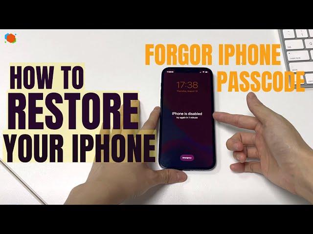 Forgot Your iPhone Passcode? Here's How to Restore Your iPhone (12, 11, XR, XS, X, etc.) - AppGeeker