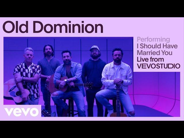 Old Dominion - I Should Have Married You (Live Performance) | Vevo