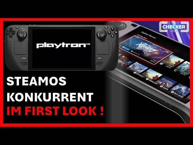 PlaytronOS | First Look | Steam Deck | Ersteindruck vom SteamOS Konkurrenten