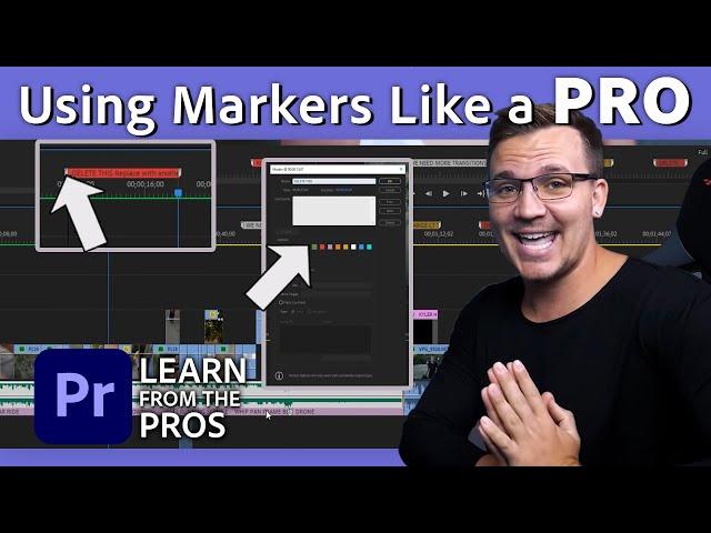 Use Markers to Edit Videos FASTER! | Premiere Pro Tutorial w/ Kyler Holland | Adobe Video