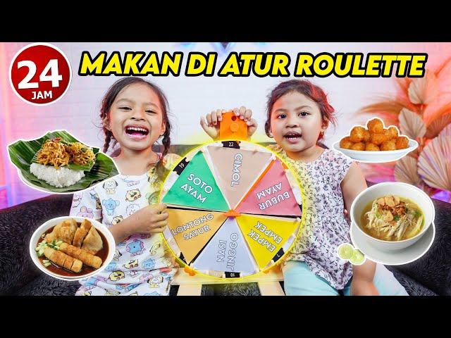 24 JAM MAKAN DIATUR ROULETTE (SPINNER WHEEL)‼️ KACAU BANGET‼️