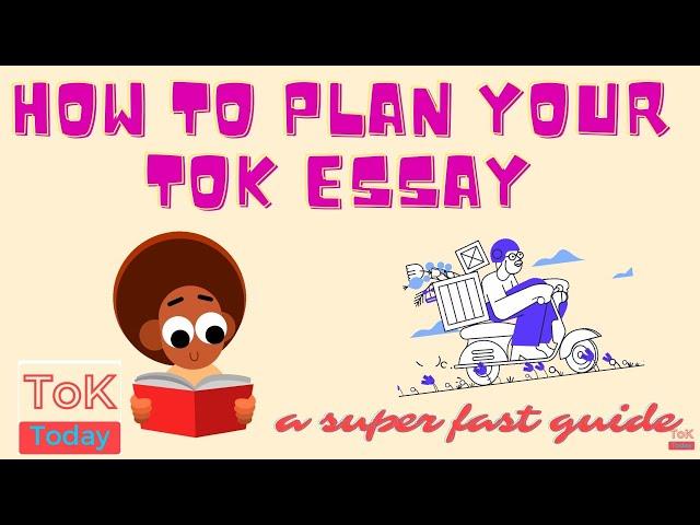 How to plan your Tok Essay - quick guide (ToK in 60 seconds, or less)