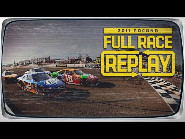 2011 Good Sam RV Insurance 500 from Pocono Raceway | NASCAR Classic Full Race Replay