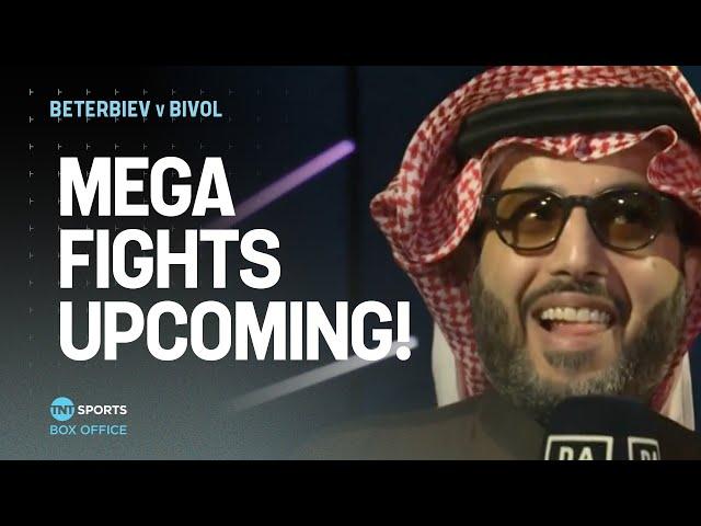 Turki Al-Sheikh discusses super fights between Canelo & Crawford plus Garcia vs Haney ‍