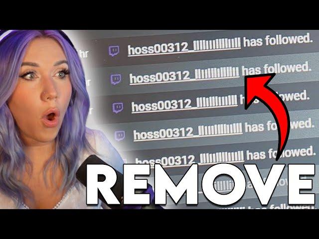 REMOVE FAKE FOLLOWERS ON TWITCH in under 10 MINUTES!