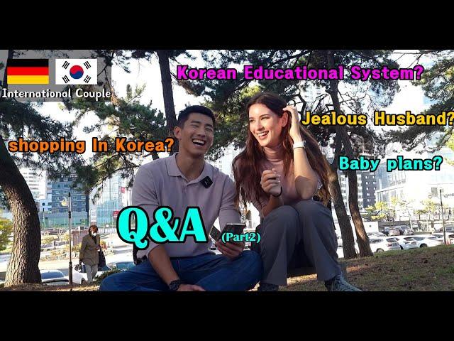 [국제커플] 동백섬에서 영어로 답장하기 • [International Couple] Q&A - Answering your questions Part2