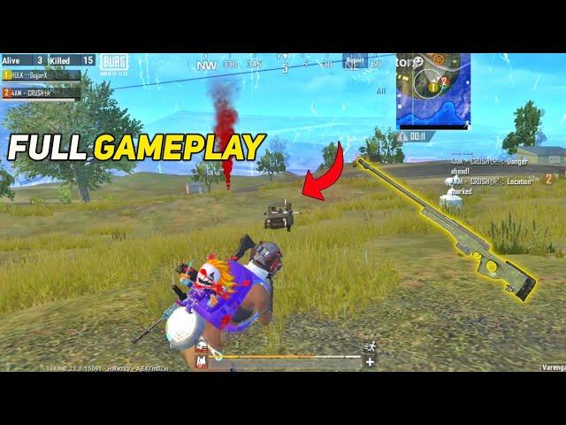 USING AWM FULL GAMEPLAY - PUBG MOBILE LITE BGMI LITE