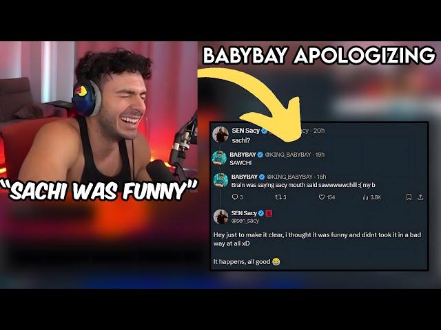 Tarik Reacts To BabyBay Apologizing To Sen Sacy For Calling Him "SACHI"