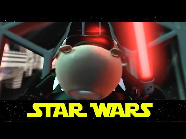 Pat and Stan |  Star Wars  (Luke Skywalker VS Darth Vader) | Cartoons for Children