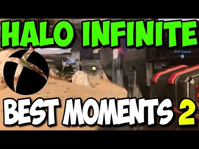 ЛУЧШИЕ моменты в Halo Infinite ЧАСТЬ 2