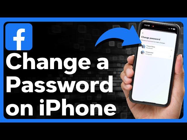 How To Change Facebook Password On iPhone