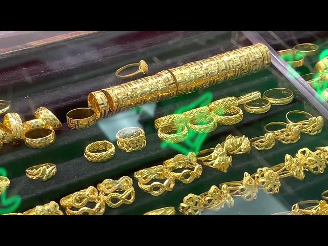 Gold jewelry in Thailand, Bangkok. Gold 23 Karats, prices for gold in Thailand. Cheap gold