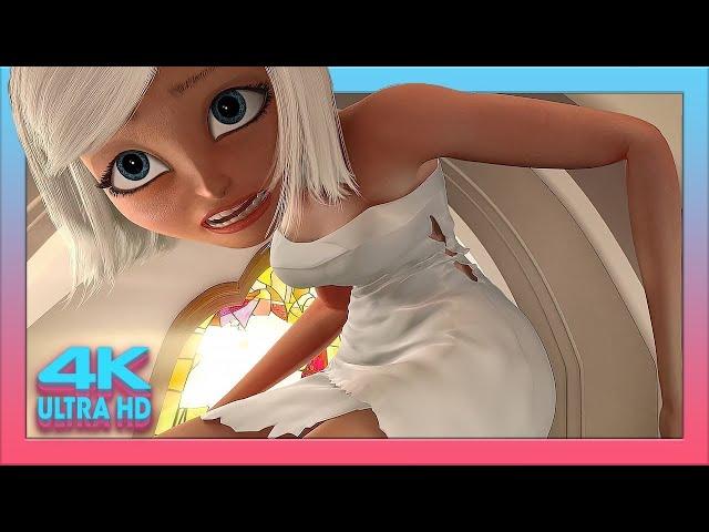 Ginormica Giantess Growth - Monsters Vs. Aliens (4K60 AI Upscale) [巨大娘]