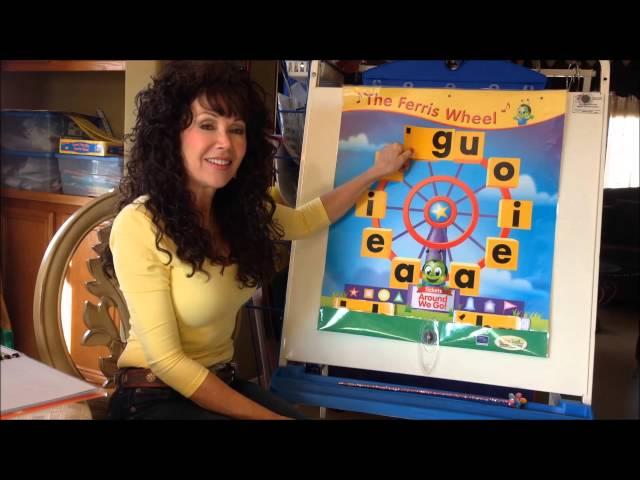 The Ferris Wheel Song; How to blend a consonant into a short vowel - Please subscribe!