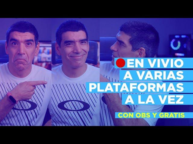  EN VIVO en VARIAS plataformas A LA VEZ ► ¡Y GRATIS!