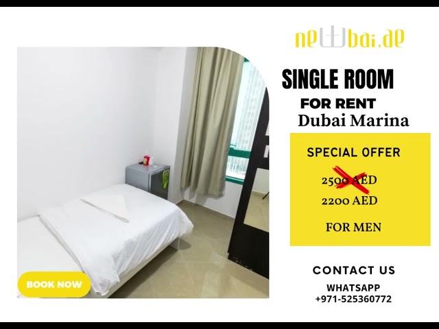 July offers - rooms for rent in Dubai Marina